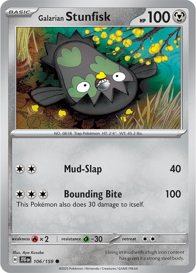 Galarian Stunfisk (106/159) [Scarlet & Violet: Journey Together] | Mega City Incorporated
