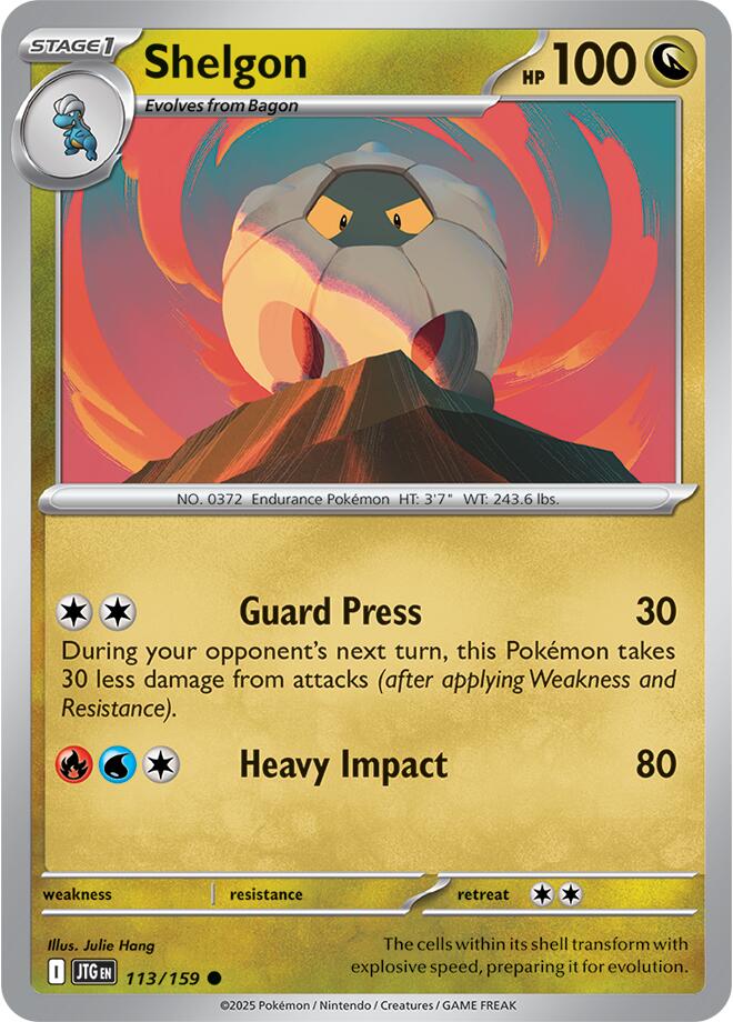 Shelgon (113/159) [Scarlet & Violet: Journey Together] | Mega City Incorporated