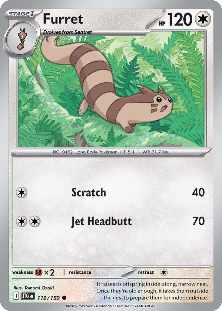 Furret (119/159) [Scarlet & Violet: Journey Together] | Mega City Incorporated
