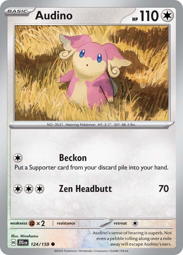 Audino (124/159) [Scarlet & Violet: Journey Together] | Mega City Incorporated