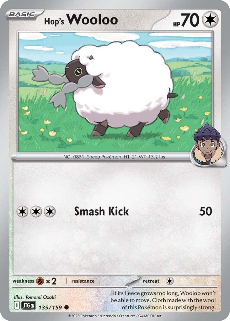 Hop's Wooloo (135/159) [Scarlet & Violet: Journey Together] | Mega City Incorporated