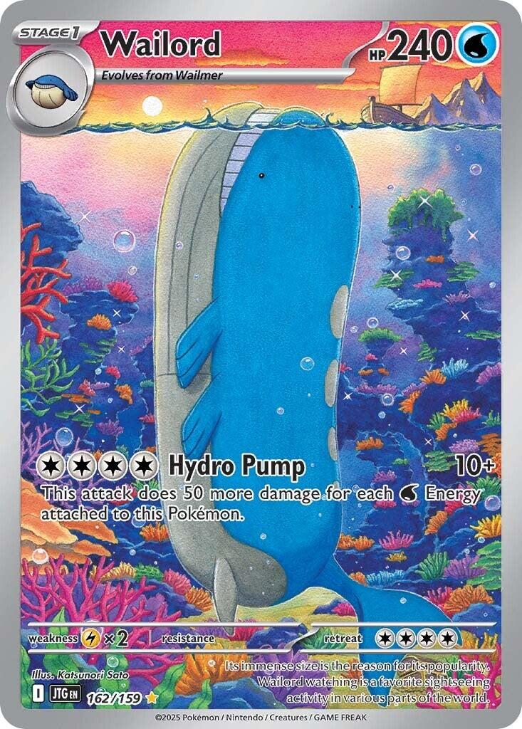 Wailord (162/159) [Scarlet & Violet: Journey Together] | Mega City Incorporated