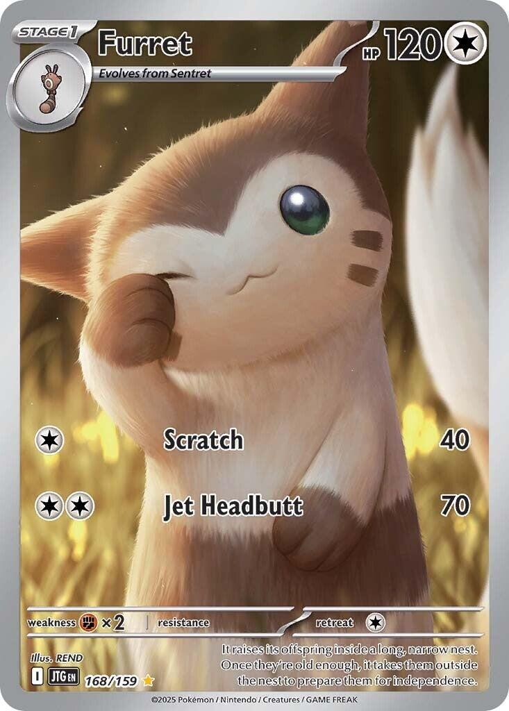 Furret (168/159) [Scarlet & Violet: Journey Together] | Mega City Incorporated