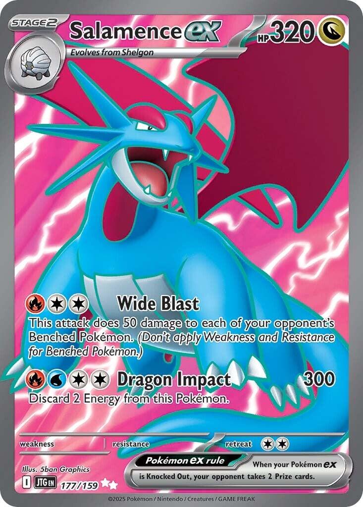 Salamence ex (177/159) [Scarlet & Violet: Journey Together] | Mega City Incorporated