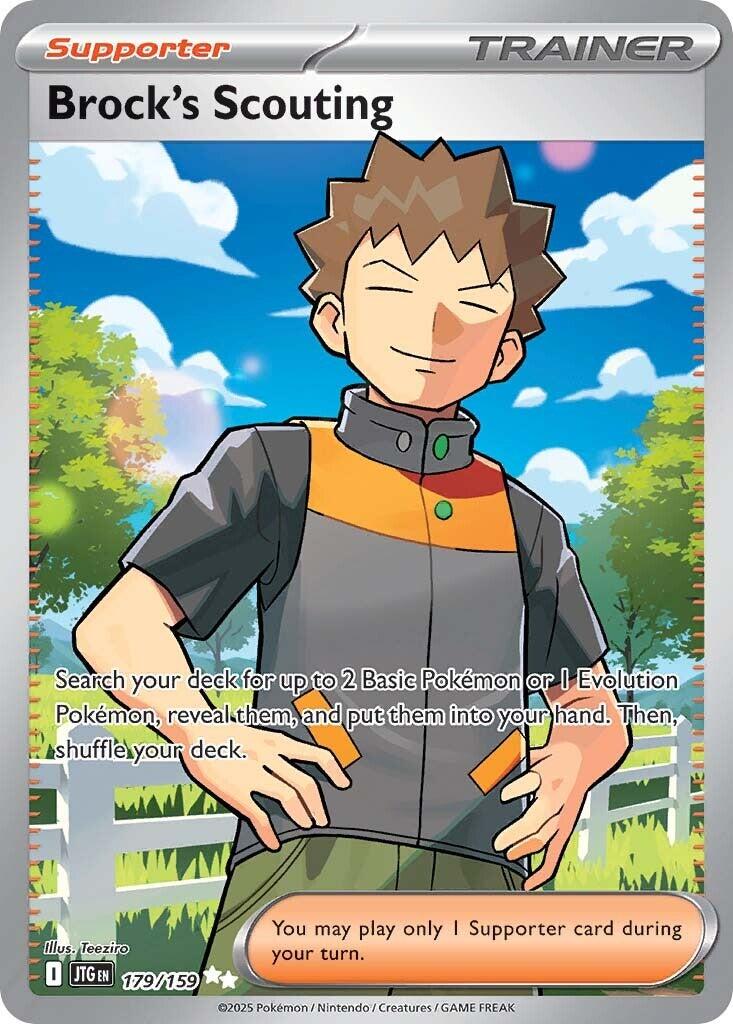 Brock's Scouting (179/159) [Scarlet & Violet: Journey Together] | Mega City Incorporated