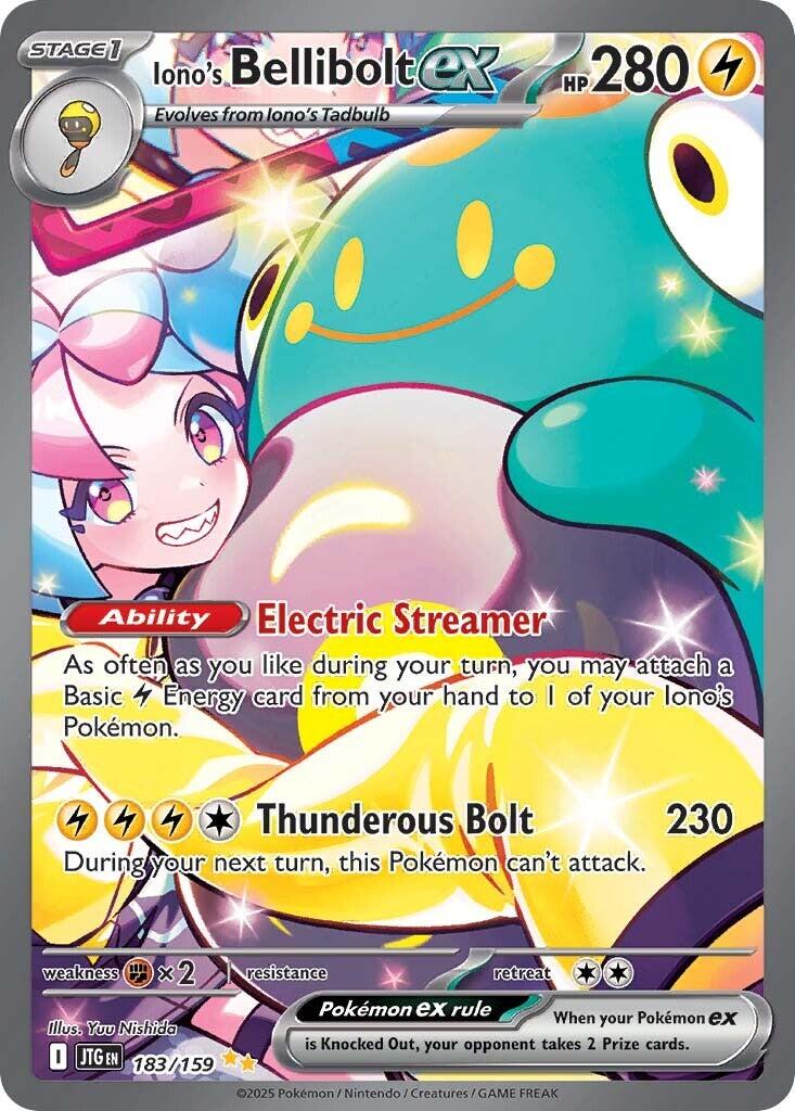 Iono's Bellibolt ex (183/159) [Scarlet & Violet: Journey Together] | Mega City Incorporated