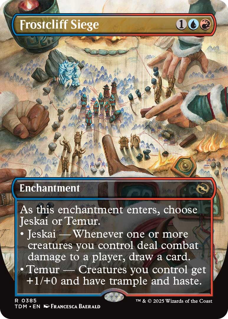 Frostcliff Siege (Borderless) [Tarkir: Dragonstorm] | Mega City Incorporated