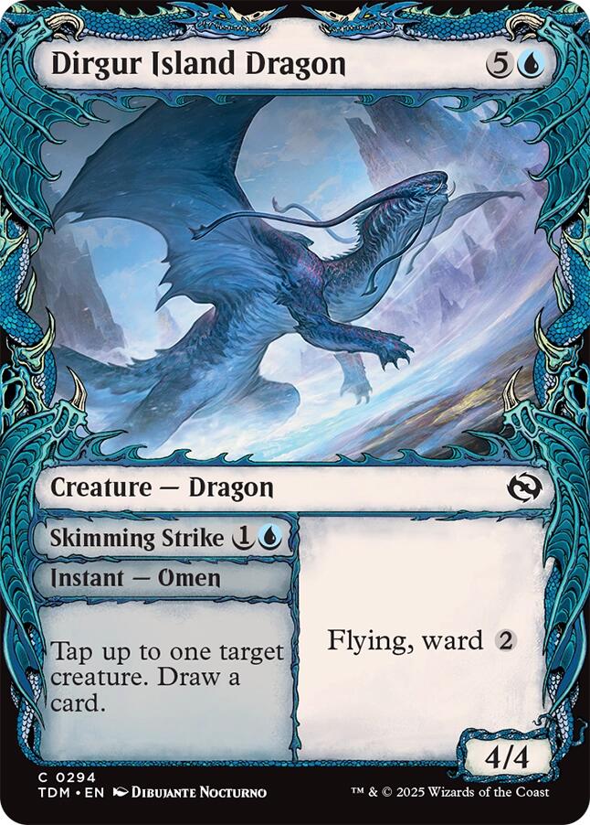 Dirgur Island Dragon (Showcase) [Tarkir: Dragonstorm] | Mega City Incorporated