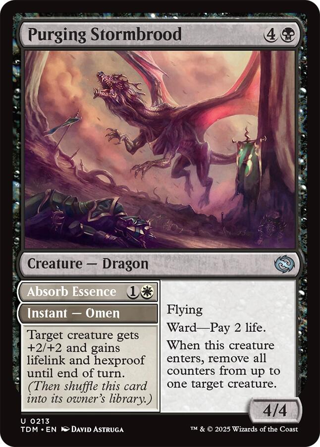 Purging Stormbrood [Tarkir: Dragonstorm] | Mega City Incorporated
