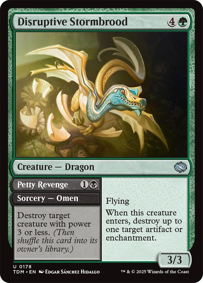 Disruptive Stormbrood [Tarkir: Dragonstorm] | Mega City Incorporated