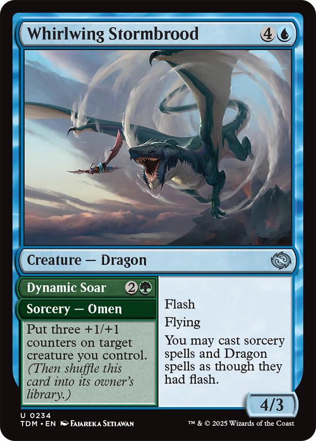 Whirlwing Stormbrood [Tarkir: Dragonstorm] | Mega City Incorporated