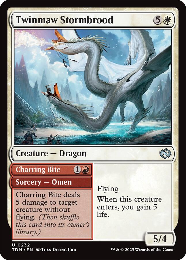 Twinmaw Stormbrood [Tarkir: Dragonstorm] | Mega City Incorporated