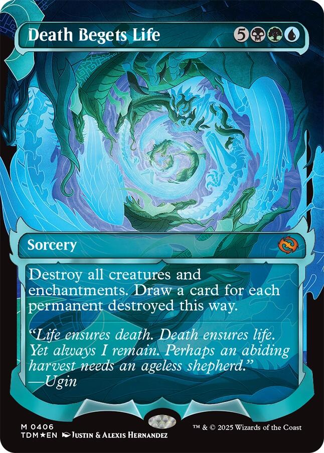 Death Begets Life (Showcase) [Tarkir: Dragonstorm] | Mega City Incorporated