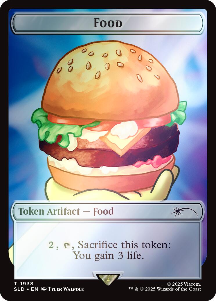 Food Token (1938) (Rainbow Foil) [Secret Lair Drop Series] | Mega City Incorporated