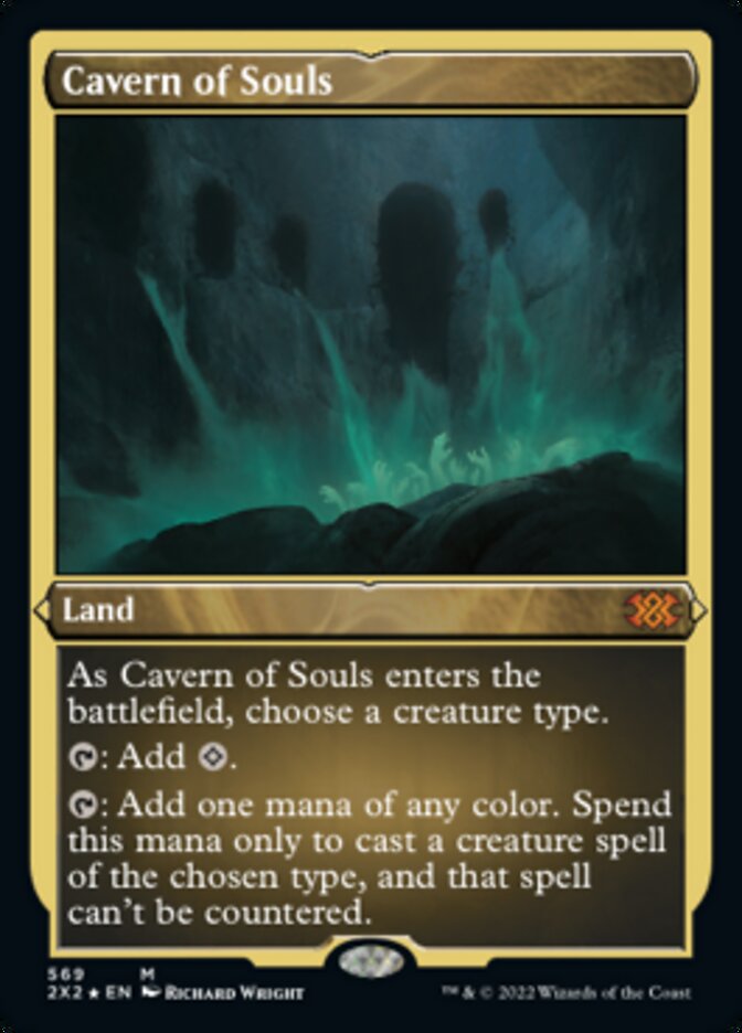 Cavern of Souls (Foil Etched) [Double Masters 2022] | Mega City Incorporated