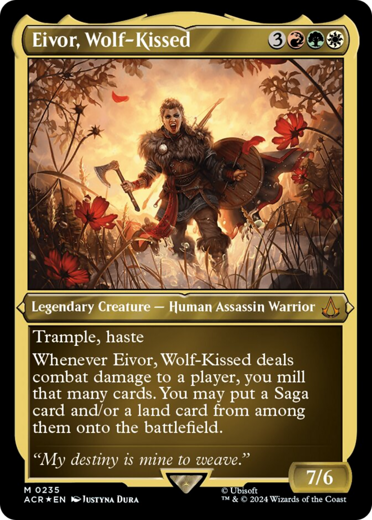 Eivor, Wolf-Kissed (Foil Etched) [Assassin's Creed] | Mega City Incorporated