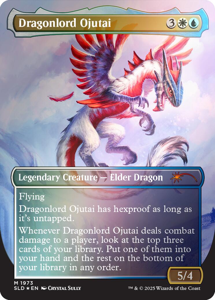 Dragonlord Ojutai (Rainbow Foil) [Secret Lair Drop Series] | Mega City Incorporated