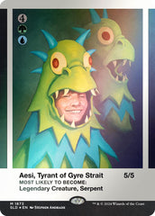 Aesi, Tyrant of Gyre Strait (Rainbow Foil) [Secret Lair Drop Series] | Mega City Incorporated