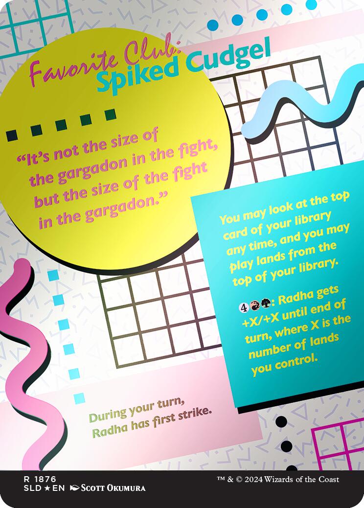 Radha, Heart of Keld (Rainbow Foil) [Secret Lair Drop Series] | Mega City Incorporated