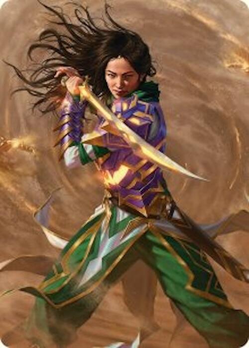 Descendant of Storms Art Card (2/54) [Tarkir: Dragonstorm Art Series] | Mega City Incorporated