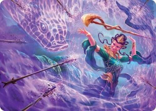 Snakeskin Veil Art Card (19/54) [Tarkir: Dragonstorm Art Series] | Mega City Incorporated