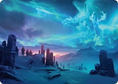 Auroral Procession Art Card (20/54) [Tarkir: Dragonstorm Art Series] | Mega City Incorporated