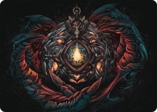 Mox Jasper Art Card (41/54) [Tarkir: Dragonstorm Art Series] | Mega City Incorporated