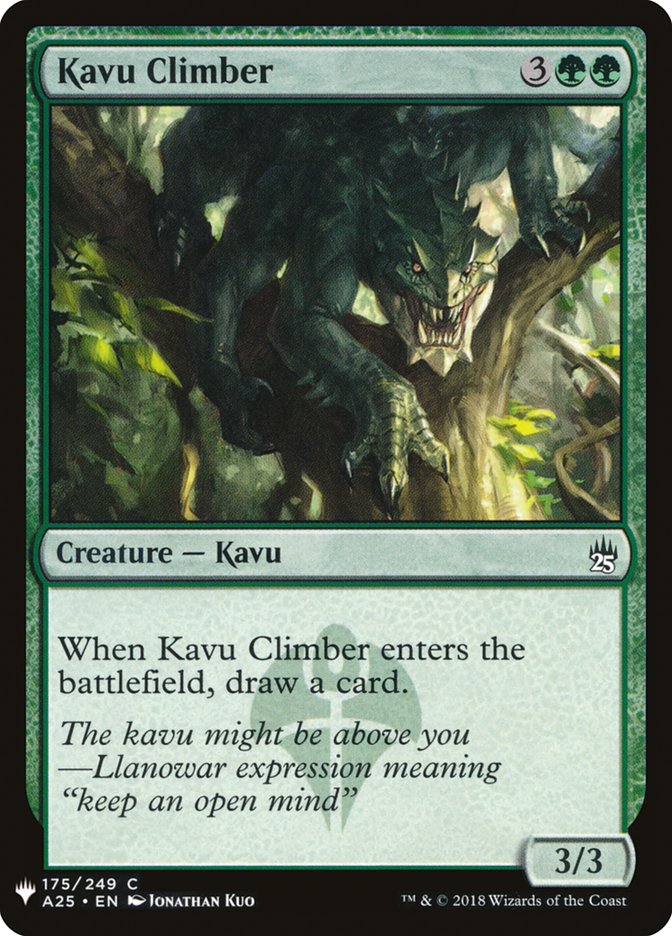 Kavu Climber [Mystery Booster] | Mega City Incorporated