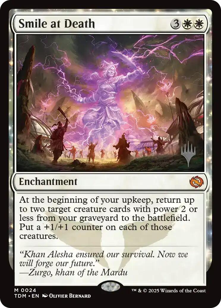 Smile at Death [Tarkir: Dragonstorm Promos] | Mega City Incorporated