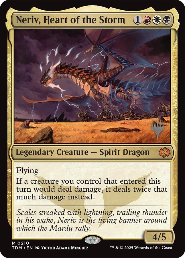 Neriv, Heart of the Storm [Tarkir: Dragonstorm Promos] | Mega City Incorporated