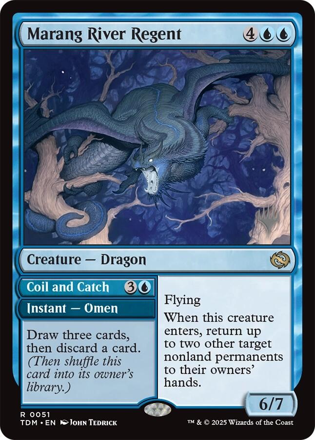 Marang River Regent [Tarkir: Dragonstorm Promos] | Mega City Incorporated