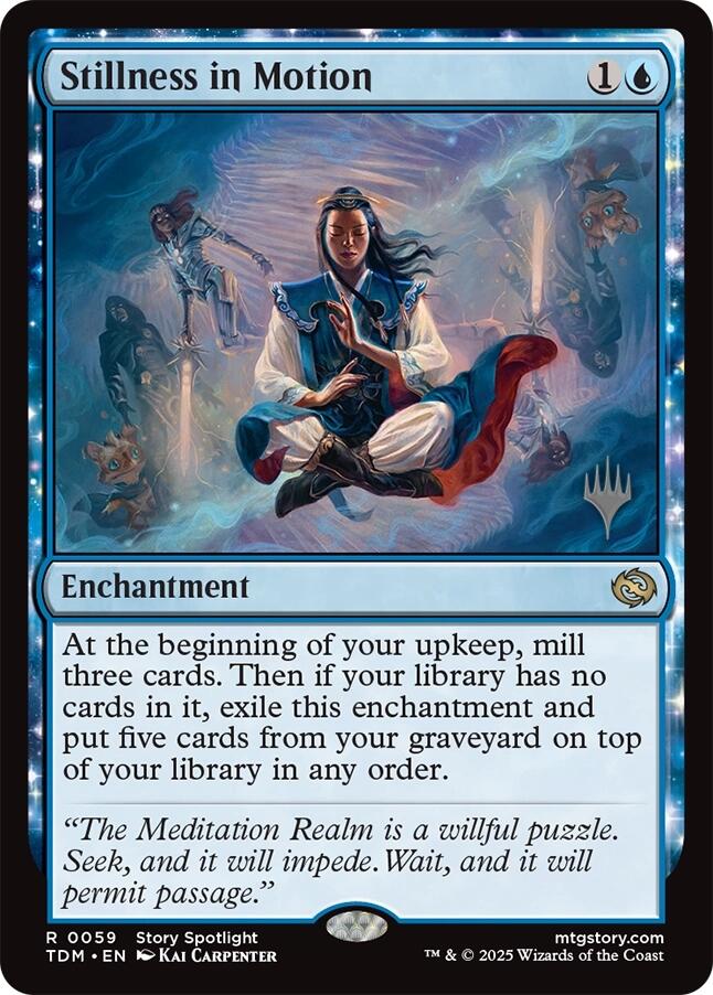 Stillness in Motion [Tarkir: Dragonstorm Promos] | Mega City Incorporated