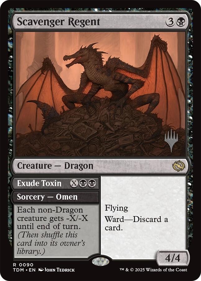 Scavenger Regent [Tarkir: Dragonstorm Promos] | Mega City Incorporated