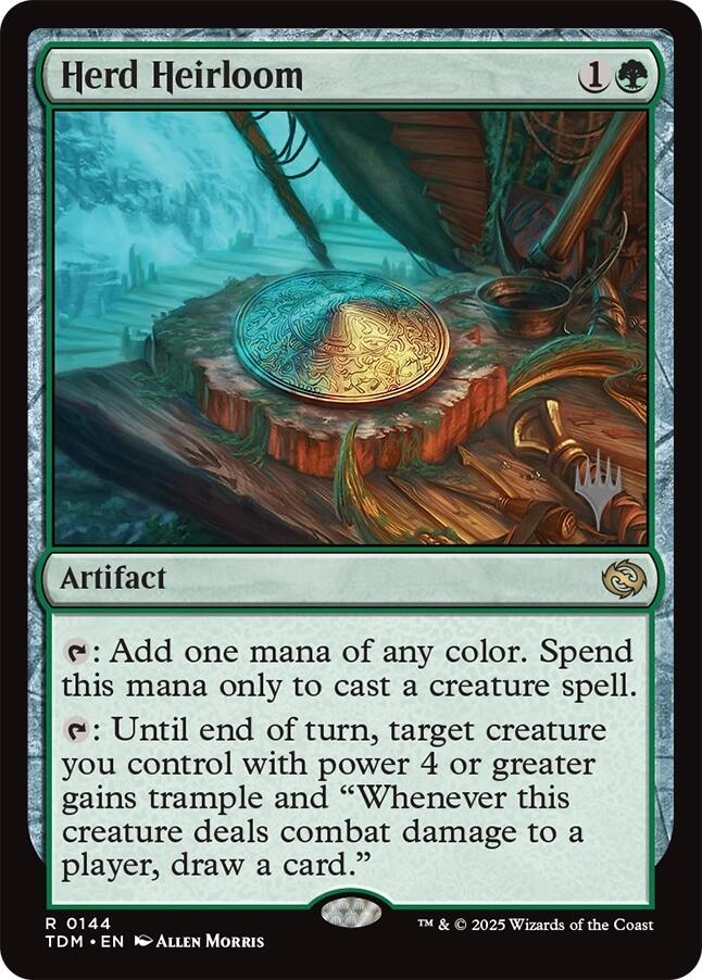 Herd Heirloom [Tarkir: Dragonstorm Promos] | Mega City Incorporated