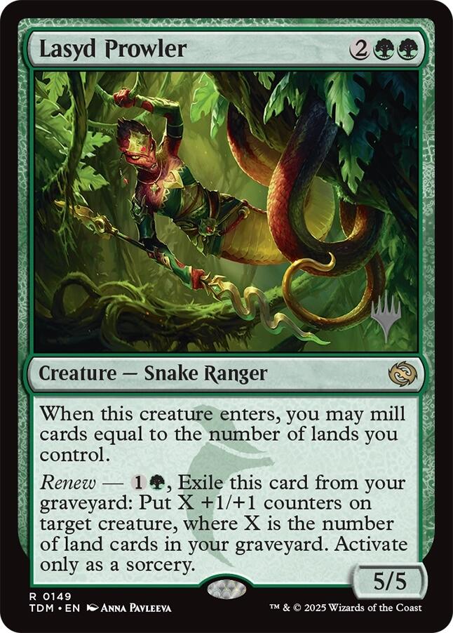 Lasyd Prowler [Tarkir: Dragonstorm Promos] | Mega City Incorporated