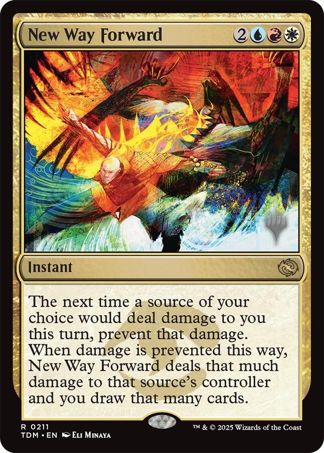 New Way Forward [Tarkir: Dragonstorm Promos] | Mega City Incorporated