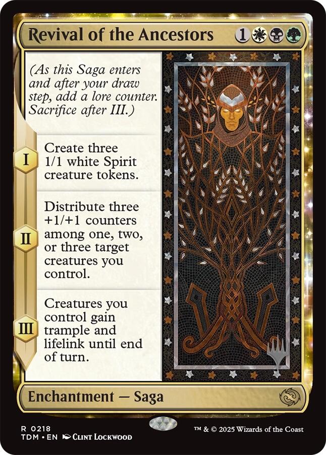 Revival of the Ancestors [Tarkir: Dragonstorm Promos] | Mega City Incorporated