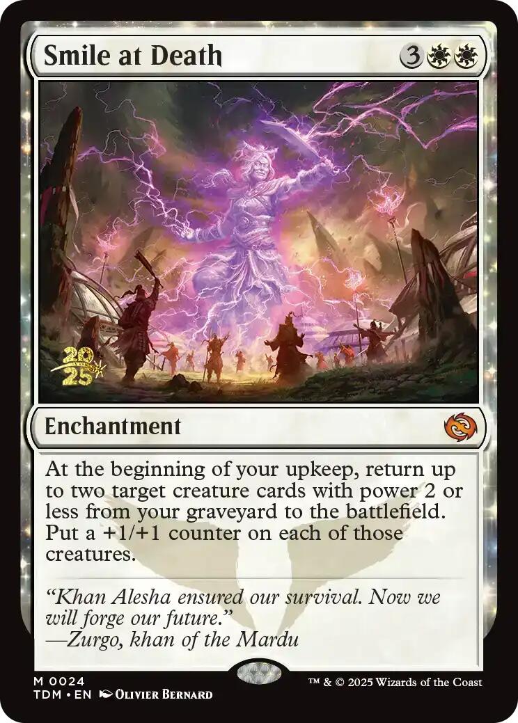 Smile at Death [Tarkir: Dragonstorm Prerelease Promos] | Mega City Incorporated