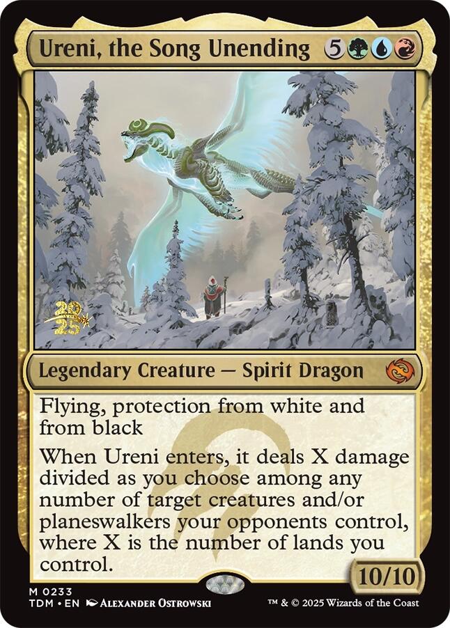 Ureni, the Song Unending [Tarkir: Dragonstorm Prerelease Promos] | Mega City Incorporated