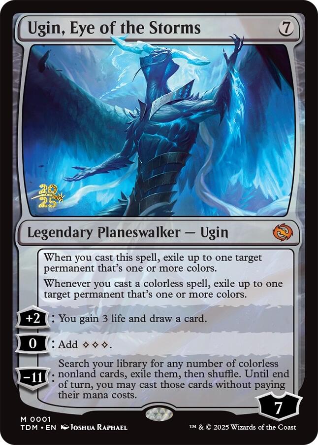 Ugin, Eye of the Storms [Tarkir: Dragonstorm Prerelease Promos] | Mega City Incorporated
