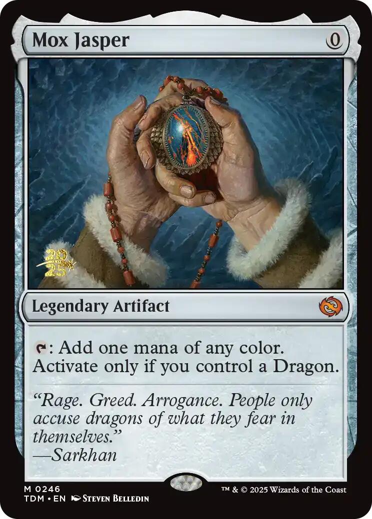 Mox Jasper [Tarkir: Dragonstorm Prerelease Promos] | Mega City Incorporated
