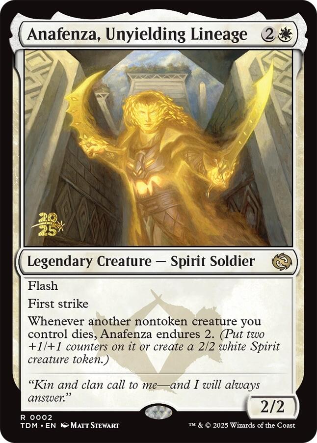 Anafenza, Unyielding Lineage [Tarkir: Dragonstorm Prerelease Promos] | Mega City Incorporated