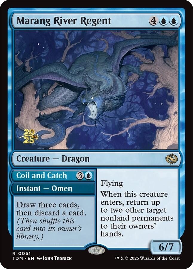 Marang River Regent [Tarkir: Dragonstorm Prerelease Promos] | Mega City Incorporated
