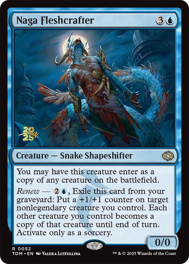 Naga Fleshcrafter [Tarkir: Dragonstorm Prerelease Promos] | Mega City Incorporated