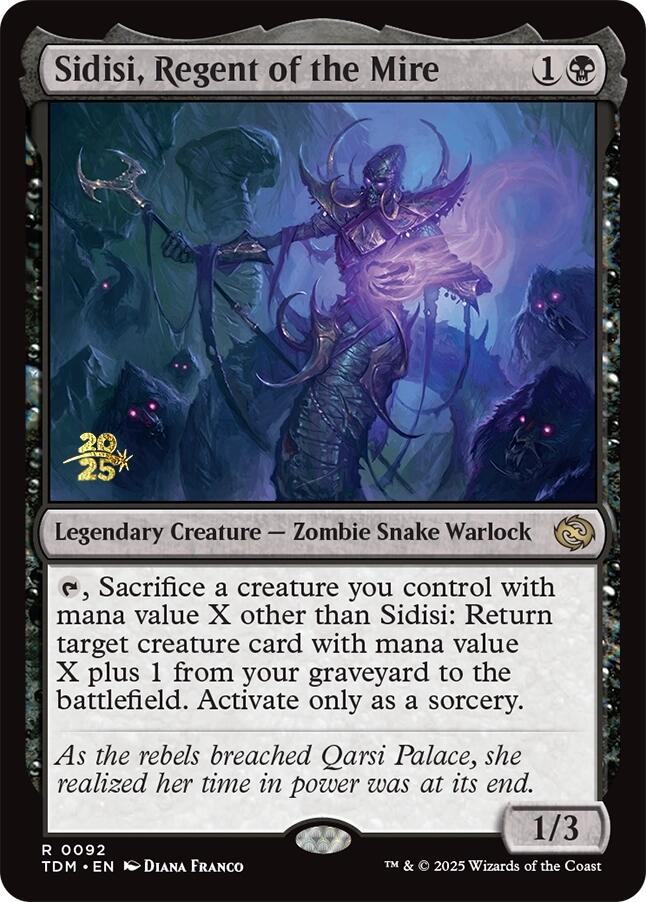 Sidisi, Regent of the Mire [Tarkir: Dragonstorm Prerelease Promos] | Mega City Incorporated