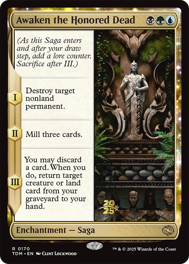 Awaken the Honored Dead [Tarkir: Dragonstorm Prerelease Promos] | Mega City Incorporated