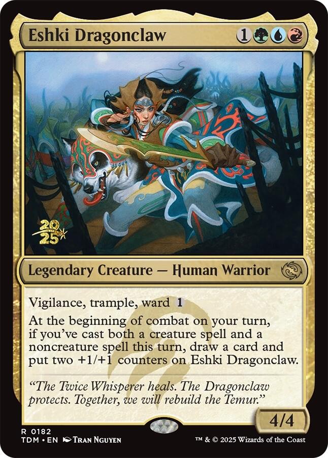 Eshki Dragonclaw [Tarkir: Dragonstorm Prerelease Promos] | Mega City Incorporated