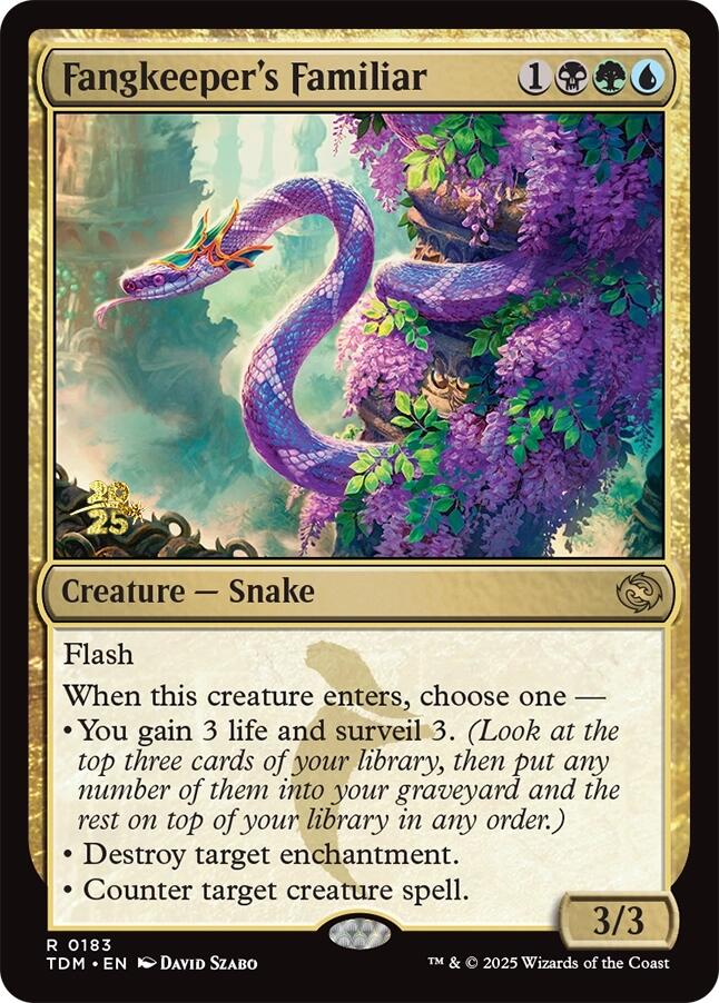 Fangkeeper's Familiar [Tarkir: Dragonstorm Prerelease Promos] | Mega City Incorporated