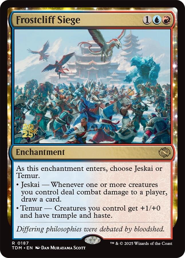 Frostcliff Siege [Tarkir: Dragonstorm Prerelease Promos] | Mega City Incorporated