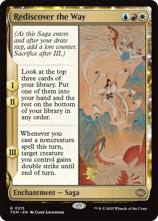 Rediscover the Way [Tarkir: Dragonstorm Prerelease Promos] | Mega City Incorporated